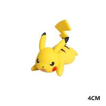Chargez l'image dans la visionneuse de la galerie, achetez des figurines Pokemon de 4 cm (Charmander Cubone Bulbasaur Alola Goupix Fennekin Chespin Pikachu, etc.)