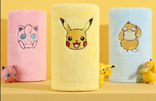 Lade das Bild in den Galerie-Viewer, Bade Handtücher mit Pokemon Pikachu u. a. Motiven kaufen
