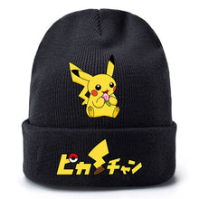 Load the picture into the gallery viewer to buy Pokemon Pikachu winter beanie hat for the cold season