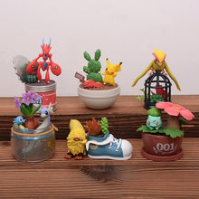 Cargue la imagen en el visor de la galería, compre un juego de 6 figuras botánicas de Pokémon