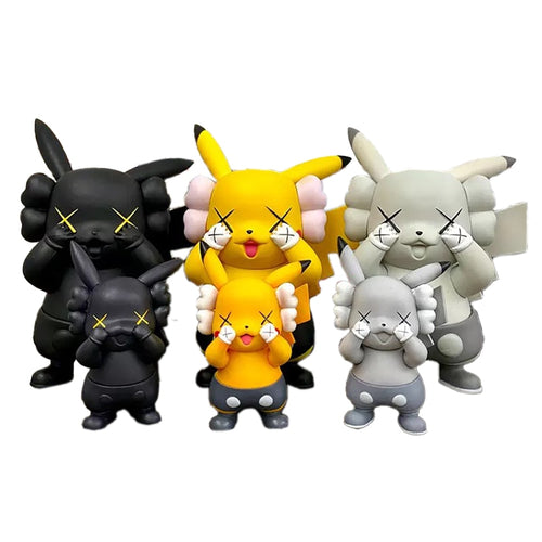 Pikachu Anime Figuren in verschiedenen Farben (10cm oder 18cm) kaufen