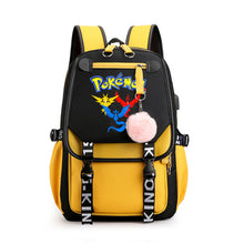 Load the picture into the gallery viewer, buy the Pokémon backpack with laptop compartment for school, university etc