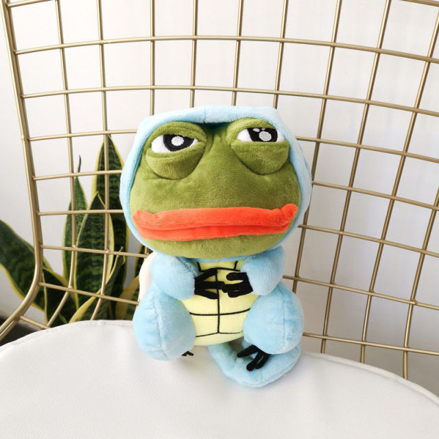 Pikachu, Glumanda, Bisasam u. a. als Sad Frog Meme Cosplay Plüsch Pokemon (ca. 25cm) kaufen