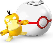Load the picture into the gallery viewer, Pokeball building block with Pokemon figure - buy different motifs