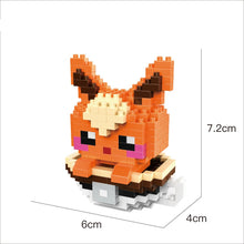 Load the picture into the gallery viewer, buy cute Pokemon building block figures in different motifs