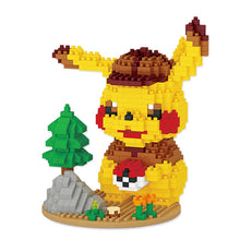 Cargue la imagen en el visor de la galería, compre el juego de bloques de construcción Detective Pikachu Clamp (675 bloques de construcción).