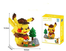 Cargue la imagen en el visor de la galería, compre el juego de bloques de construcción Detective Pikachu Clamp (675 bloques de construcción).