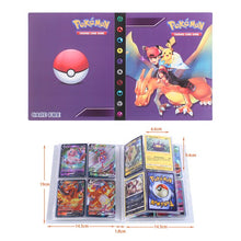 Carica l'immagine nel visualizzatore della galleria, acquista Pokemon Charizard Charizard e altri album di carte da collezione per 240 carte