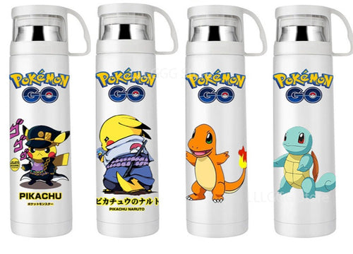 Pokémon Thermoskanne Wasserflasche in vielen Motiven (350ML oder 500ML) kaufen