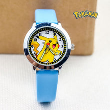 Lade das Bild in den Galerie-Viewer, Pokemon Pikachu Kinder Uhr in verschiedenen Farben kaufen
