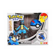 Load image into gallery viewer, buy Lucario Toy Figure with Pokeball