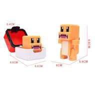 Pokemon Spielzeug Figuren und Bälle im Pixel Look kaufen
