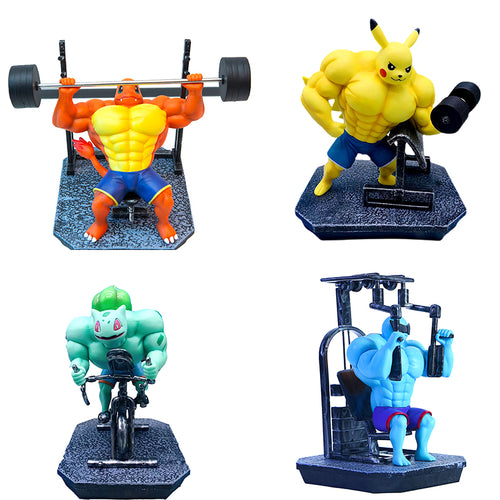 Pokemon Gym Muskel Figuren (ca. 16-17cm) diverse Motive kaufen