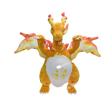 Cargue la imagen en el visor de la galería, compre el peluche Pokémon Gigantamax Charizard Charizard Dynamax XXL (aprox. 35 cm).