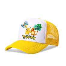 Load image into gallery viewer, Buy great Pokemon Pikachu summer baseball caps hats for kids