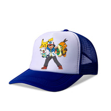 Charger l'image dans la visionneuse de la galerie, acheter de superbes chapeaux de casquettes de baseball d'été Pokemon Pikachu pour les enfants