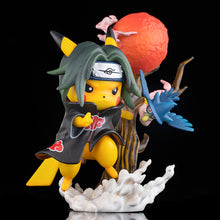 Load the image into the gallery viewer, buy Pikachu Naruto Sasuke Haruno Sakura Itachi Figures (approx. 13cm).