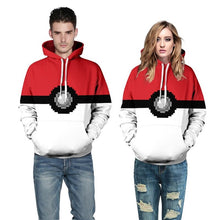 Load the image into the gallery viewer, Buy Pokémon Pokéball Hoodie for men and women