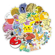 Lade das Bild in den Galerie-Viewer, Pokémon Sticker Aufkleber - 50 oder 100 Stück kaufen
