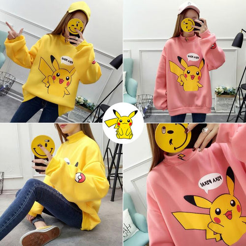 Stylisher Pokemon Pikachu Sweater Überlänge kaufen