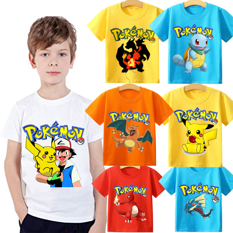 Goot mooi Generator Pokemon Pikachu Kinder Sommer T-Shirts in vielen Motiven und Größen kaufen