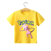 Lade das Bild in den Galerie-Viewer, Pokemon Pikachu Kinder Sommer T-Shirts in vielen Motiven und Größen kaufen
