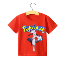 Lade das Bild in den Galerie-Viewer, Pokemon Pikachu Kinder Sommer T-Shirts in vielen Motiven und Größen kaufen
