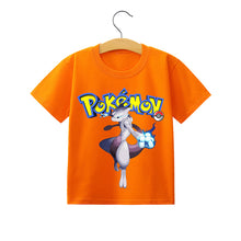 Lade das Bild in den Galerie-Viewer, Pokemon Pikachu Kinder Sommer T-Shirts in vielen Motiven und Größen kaufen
