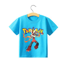 Lade das Bild in den Galerie-Viewer, Pokemon Pikachu Kinder Sommer T-Shirts in vielen Motiven und Größen kaufen
