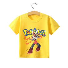 Lade das Bild in den Galerie-Viewer, Pokemon Pikachu Kinder Sommer T-Shirts in vielen Motiven und Größen kaufen
