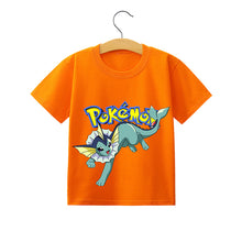 Lade das Bild in den Galerie-Viewer, Pokemon Pikachu Kinder Sommer T-Shirts in vielen Motiven und Größen kaufen
