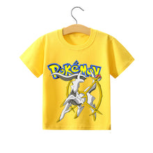 Lade das Bild in den Galerie-Viewer, Pokemon Pikachu Kinder Sommer T-Shirts in vielen Motiven und Größen kaufen
