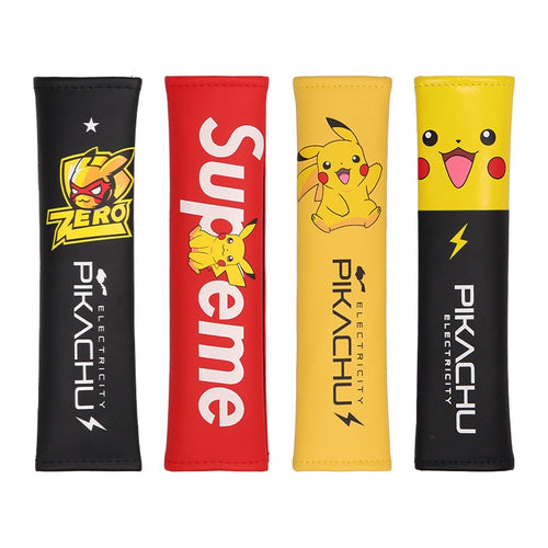 Auto Sitzgurt Cover im Pikachu oder Pokemon Design kaufen