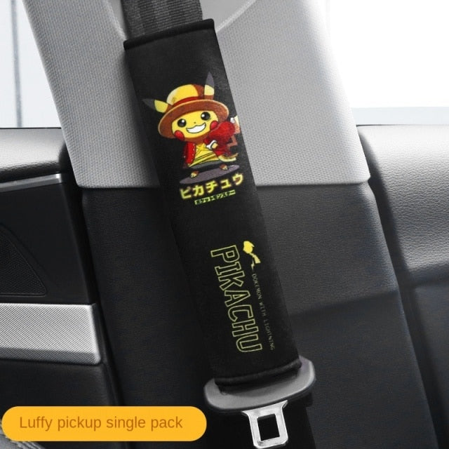 Acquista copri cinture di sicurezza per auto in design Pikachu o Pokemon