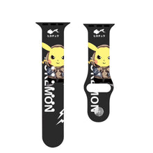 Load the image into the gallery viewer, Buy Pokemon Pikachu Apple Watch Band (40mm or 44mm).