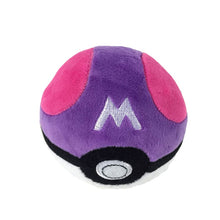 Load the image into the gallery viewer, buy Pokeball plush master balls 4 pieces in a set (approx. 12cm).