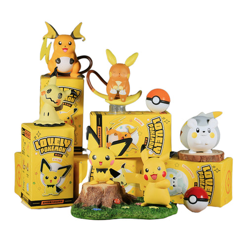 Süße Pokemon Pikachu Sammel Figuren (ca. 6-8cm) kaufen