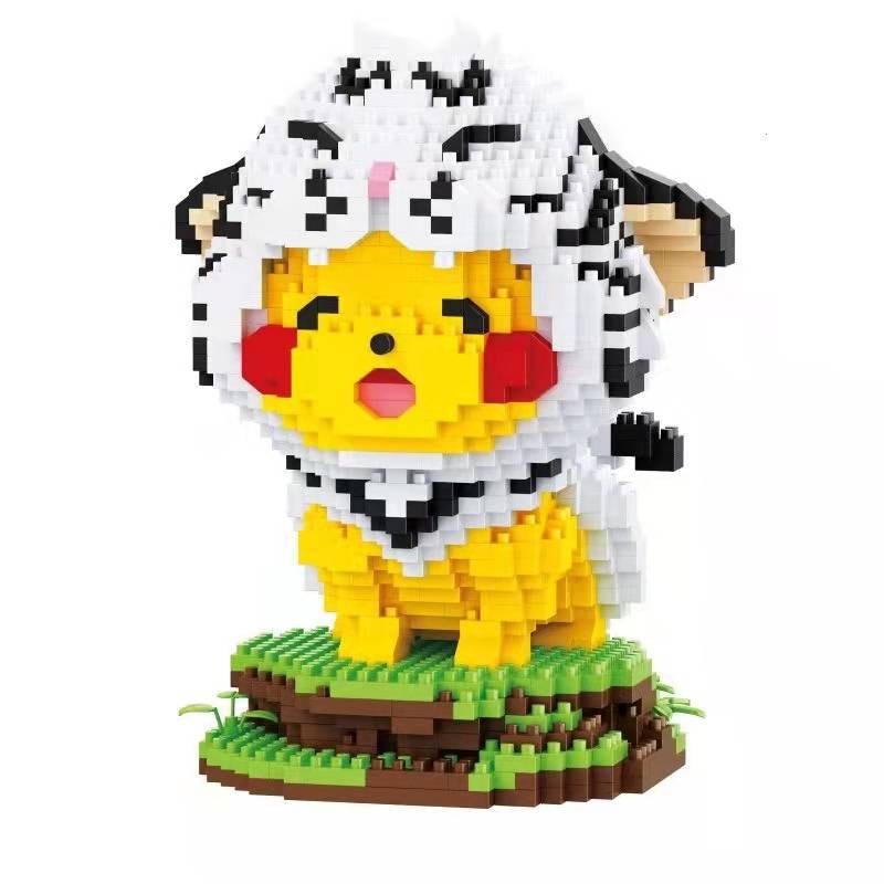 Pokémon 3D Bausatz Pikachu im Tigerkostüm kaufen