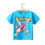 Pokemon Kinder Pikachu T-Shirt für den Sommer viele Motive kaufen