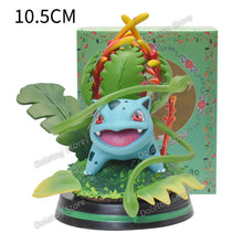 Cargue la imagen en el visor de la galería, compre figuras decorativas coleccionables de Pokémon Charmander Squirtle Bulbasaur Chikorita Ivysaur Cyndaquil Vulpix
