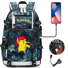Chargez l'image dans la visionneuse de galerie, achetez un sac à dos Pokémon avec fonction de chargement de smartphone