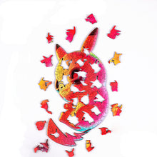Load the image into the gallery viewer, Buy Colorful Wooden Pikachu Puzzle