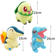 3-teilige Pokémon Plüschfiguren Regionen-Sammlung kaufen