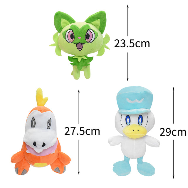 3-teilige Pokémon Plüschfiguren Regionen-Sammlung kaufen