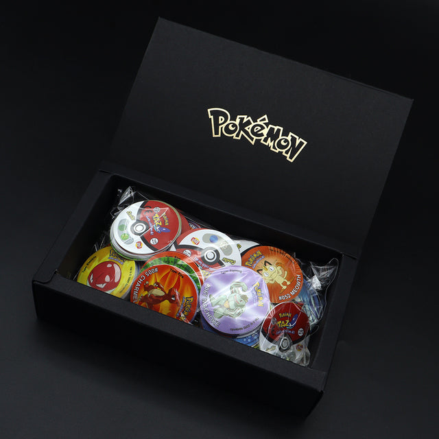 Tazos Pokémon 160 runde Pogs 2000er Edition mit Box kaufen