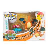 Achetez un ensemble de jouets Pokémon avec 2x figurines et 2x Pokeballs (différents motifs au choix).