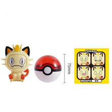 Chargez l'image dans la visionneuse de la galerie, achetez Pokémon Pokéball avec un personnage Pokémon qui change de visage.