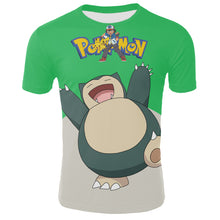 Chargez l'image dans la visionneuse de la galerie, achetez des t-shirts pour enfants à motifs Pokemon et Pikachu