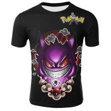 Carga la imagen en el visor de la galería, compra camisetas infantiles con diseños de Pokémon y Pikachu