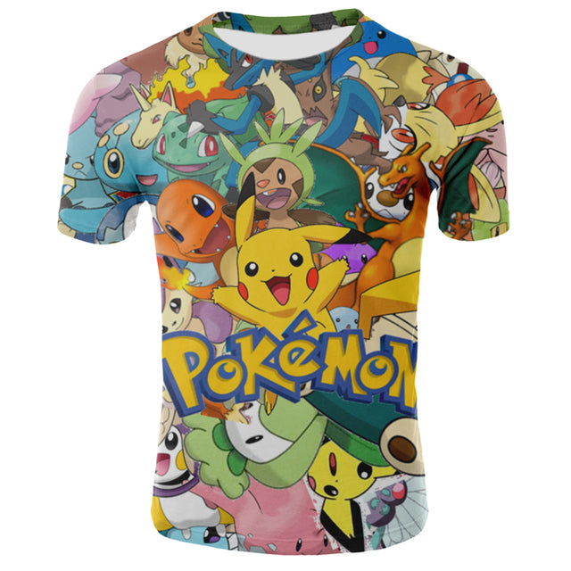Buy children's t-shirts Pokemon and Pikachu designs